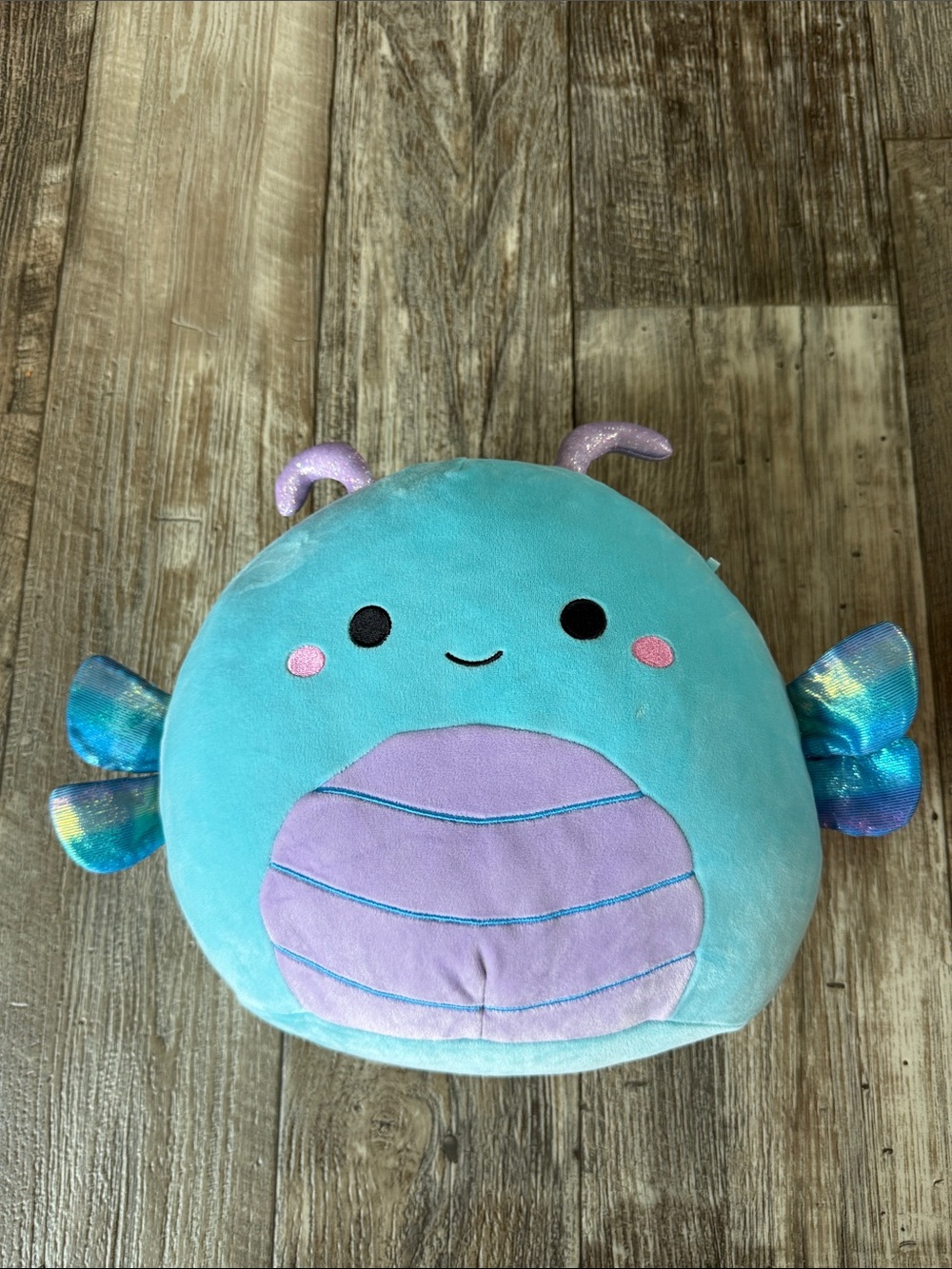 Squishmallows Official Kellytoys Heather the Dragonfly Super Soft Animal Plush